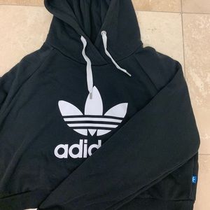 Cropped Adidas Hoodie